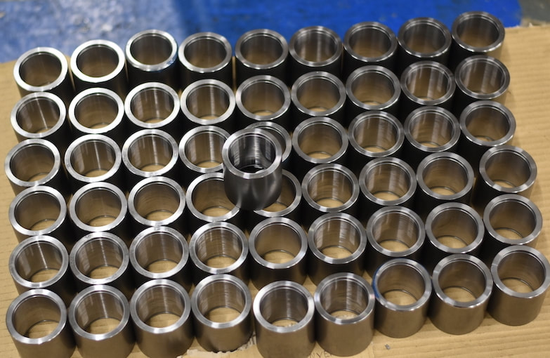 A batch of steel rings